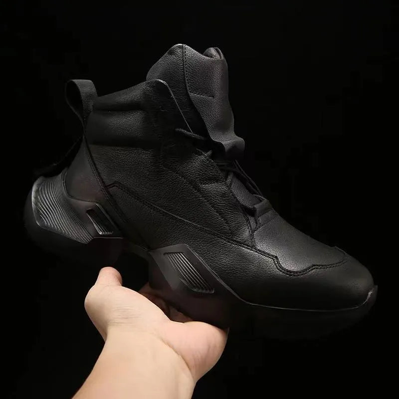 Men's Platform Heightened Sneakers Casual Shoes - Bellarte Enchanté Men's Platform Heightened Sneakers Casual Shoes